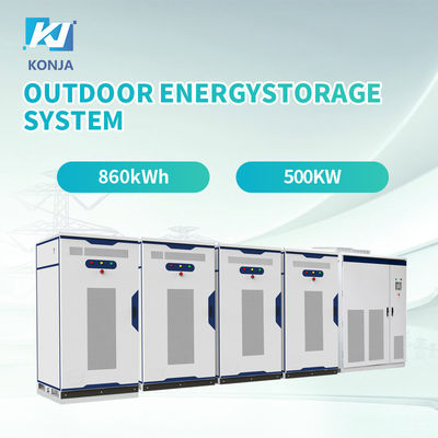 İyi bir fiyat. KonJa Yüksek Koruma Seviyesi Enerji Depolama Kabineti 860kWh 500kw Dış Enerji Depolama Sistemi çevrimiçi