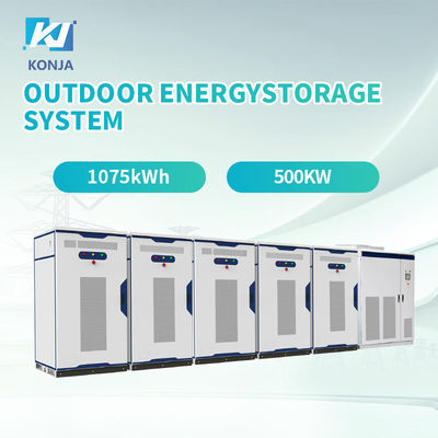 İyi bir fiyat. KonJa Yüksek Koruma Seviyesi Enerji Depolama Kabineti 1075kWh 500kw Dış Enerji Depolama Sistemi çevrimiçi