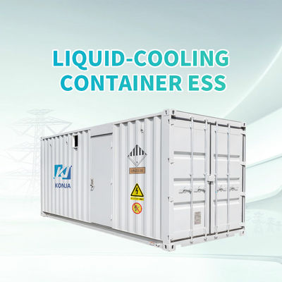İyi bir fiyat. KonJa 4.18MWh 20FT Konteyner Enerji Depolama Sistemi A Sınıfı Pil Enerji Depolama Sınıfı 1075.2V-1382.4VDC çevrimiçi
