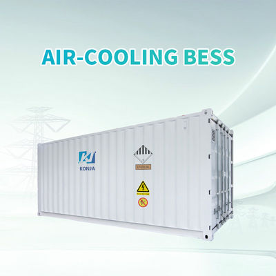 İyi bir fiyat. KonJa Hava Soğutma 20FT 768Vdc 1MWh Derin Döngü Pil Enerji Depolama Sistemi 400Vac Konteyner Pil çevrimiçi