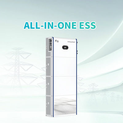 KonJa Hybrid Inverter All In One Lithium Battery 51.2V 5.12kWh 10.24kWh 15.36kWh Residential Battery With LED Screen