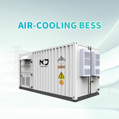Hava soğutma 20FT 768Vdc 1.29MWh Pil Enerji Depolama Sistemi 400Vac Konteyner BESS